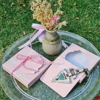 Jewellery 3x3x0.5 (Window) Thoda Sa Pink Jewellery 3x3x0.5 (Window) Thoda Sa Pink
