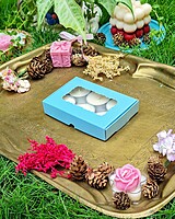 6 Tealights Blue (Simple) 6 Tealights Blue (Simple)