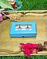 6 Tealights Blue (Simple) 6 Tealights Blue (Simple)
