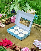 6 Tealights Blue (Simple) 6 Tealights Blue (Simple)