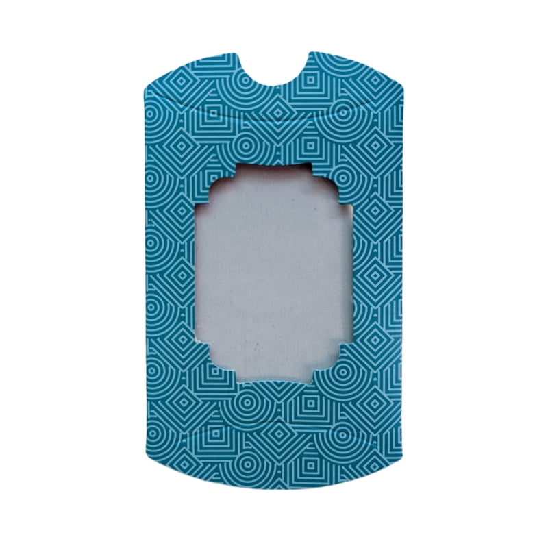 Pillow Box (Art Window) Mast Blue